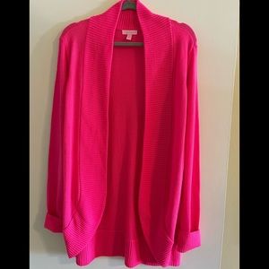 Lilly Pulitzer Bright Pink Amalie Cardigan
